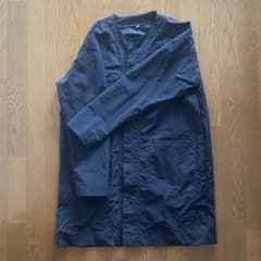 無印良品】MUJI Labo 撥水ナイロンノーカラーコート - メルカリ