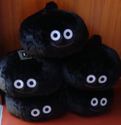 ドラゴンクエスト AM おおきなもふもふぬいぐるみ スライムダークの