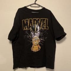 marvel サノス　Tシャツ　XLサイズ　古着