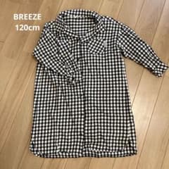BREEZE シャツワンピース　120cmのサムネイル