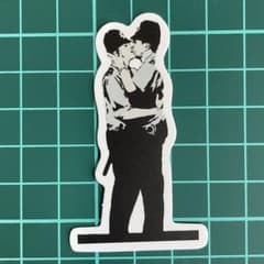 バンクシー風デザインシールのサムネイル