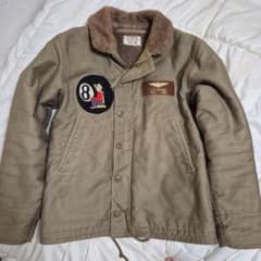 訳あり！リアルマッコイズN-1デッキジャケット8ボール刺繍38 - メルカリ