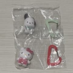 サンリオ カラフルカラビナマスコットチャーム キティ ポチャッコ 2個セットのサムネイル