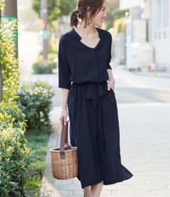 Pierrot スキッパーシャツワンピースのサムネイル