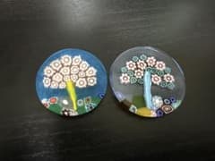 ミルフィオリ ガラス 箸置き 2個セット - メルカリ