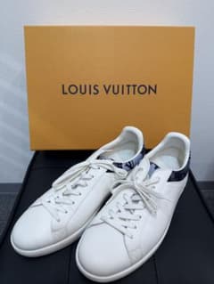 【美品】LOUIS VUITTON メンズ スニーカー ホワイト 正規品のサムネイル
