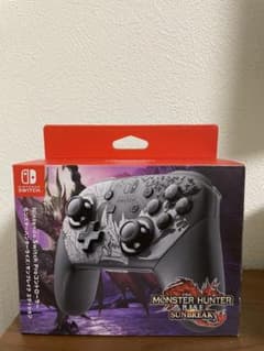 Nintendo Switch　プロコン　純正　モンハン　新品未開封のサムネイル