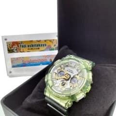 美品】CASIO G-SHOCK GMA-S120GS グリーン - メルカリ