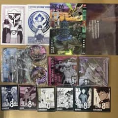 怪獣8号 中国 特装版 特典 アクリルブロック 保科 鳴海 缶バッジ