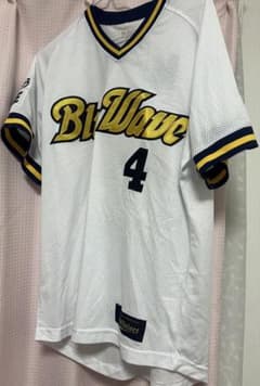 オリックスバファローズ 曽谷選手BlueWave復刻メッシュユニフォームL