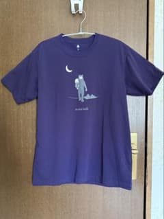mont-bell Tシャツ パープル クマ プリントのサムネイル