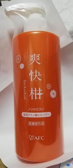 引っ越しにつき、エーエフシー 爽快柑　シャンプー500ml未開封出品のサムネイル