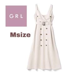 GRL❤︎ ベルト付きトレンチデザインジャンパースカート[tw993]のサムネイル