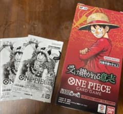 ワンピースカードゲーム 受け継がれる意志 BOXテープカット - メルカリ