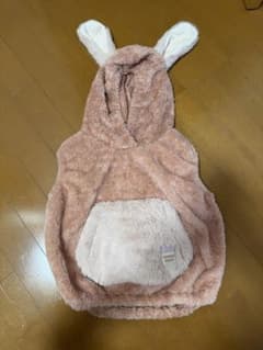 ANIMAL MOCO ベビーポンチョ うさぎのサムネイル