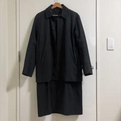 ラッドミュージシャン 2way ロングコート レイヤード ジャケット 黒 44