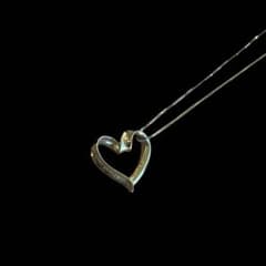 ユキ⭐️ジュエリーツツミ　K10 ハートネックレス　 刻印あり　 10金 ユキ様専用⭐️ジュエリーツツミ K10 ハートネックレス 刻印あり 10金