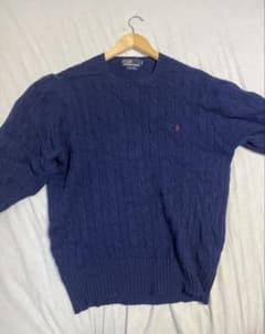 Ralph Lauren ネイビー セーター Lサイズのサムネイル