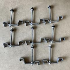 大型雨樋(三菱)ワンタッチ前高吊金具 スライド式 L-120用 - メルカリ