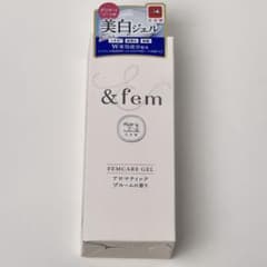 [신품 미개봉] & fem 펨 케어 미백 젤 30g 섬세한 존 케어