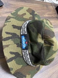 KAVU ストラップバケットハット カモフラ柄 Mサイズ 日本製のサムネイル