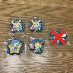 サンリオぷっくりラバマスグミ　ラバーキーホルダー 4種セットのサムネイル