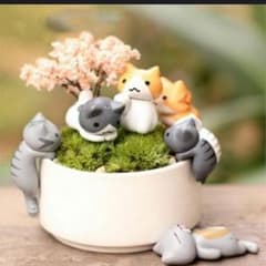 猫 置物 6コセットのサムネイル