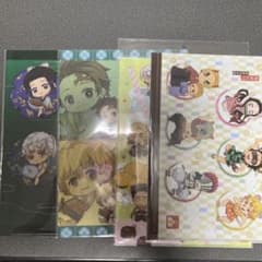 アニメキャラクター クリアファイル 4枚セットのサムネイル