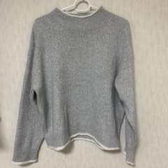 しまむら　HK WORKS LONDON ハイネックニット　セーター　LL