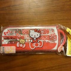 S....ハートプロフ必読様専用。新品未使用‼  キティのお箸セットのサムネイル