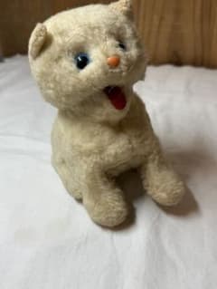 쇼와 레트로 마스다야 주석 고양이 장난감