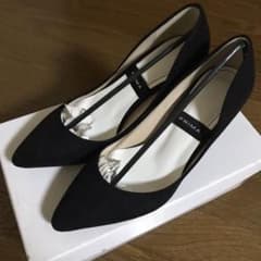 パンプス　plain clothing 黒のサムネイル