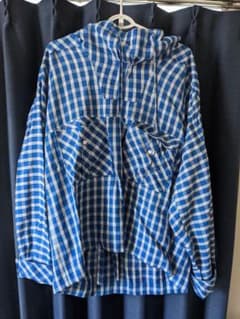 MARTINE ROSE /チェック19SS/hooded shirtのサムネイル