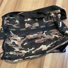 LeSportsac 迷彩柄 ボストンバッグ