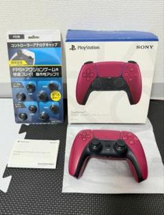 【純正品】DualSense ワイヤレスコントローラー コズミック レッド