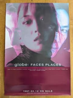 globe 告知ポスター FACES PLACES グローブ - メルカリ