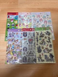 サンリオ ディズニー ペタペタシール まとめ売りのサムネイル