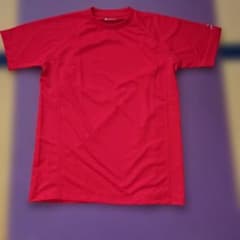 phiten ファイテン 半袖RAKUシャツ レッド Sのサムネイル