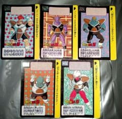 【1990年代当時物】ドラゴンボールZ カードダス81枚 キラ多数　バインダ2付 当時物 ドラゴンボール カードダス ギニュー特戦隊 連番 カード 1990年