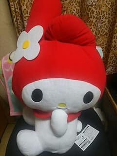 マイメロちゃん超超BIGぬいぐるみですのサムネイル