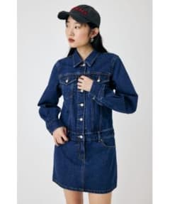 moussy デニムワンピース ミニ丈のサムネイル