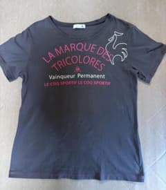 LE COQ SPORTIF 半袖Tシャツ グレー ロゴプリントのサムネイル
