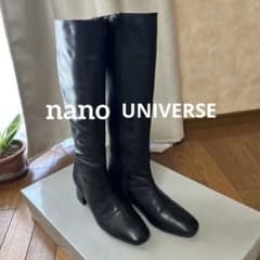 ナノユニバース　ロングブーツ 38 黒のサムネイル