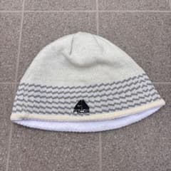 00s nike ACG white archive beanie 니트 모자