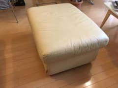meze様専用 LORENZO 本革高級ソファ【オットマン】のサムネイル