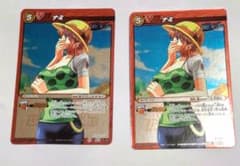 ミラクルバトルカードダス　ワンピース ナミ セット 希少 ワンピース ミラクルバトルカードダス ナミ SR 2枚セット - メルカリ