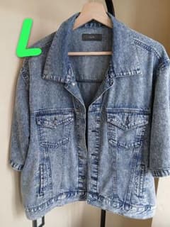 CLEL】ライトオンス デニムトラッカー半袖シャツ L 短丈 美品 - メルカリ