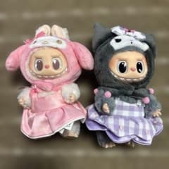 POPMART ラブブ サンリオ ぬいぐるみ マイメロディ クロミのサムネイル