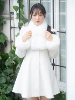 evelynコート Sサイズ 2024 ファー付き - メルカリ