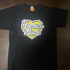 HUMAN MADE ハートロゴ Tシャツ ブラック Mのサムネイル